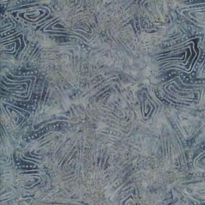 Ethnic Line Gray Batik Fabric El440323